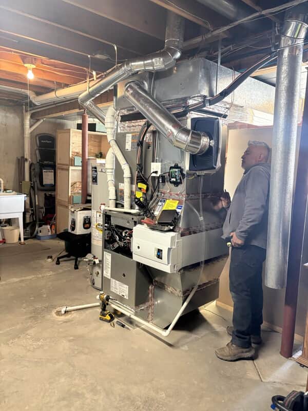 furnace installation